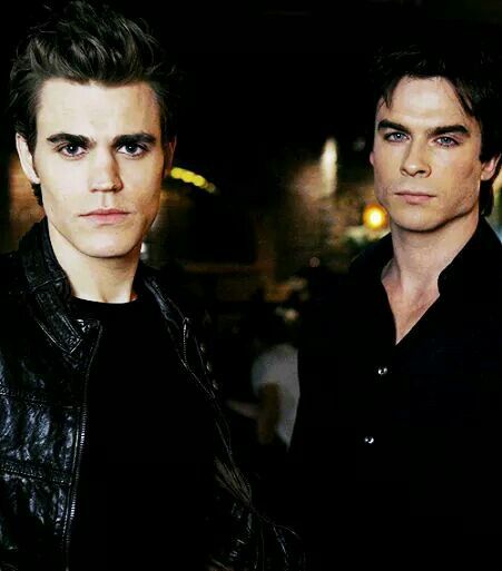 Paul Wesley & Ian Somerhalder♡ Tvd Aesthetic, Damon And Stefan Salvatore, Salvatore Brothers, The Salvatore Brothers, Vampire Diaries Memes, Damon Salvatore Vampire Diaries, The Vampire Diaries 3, Damon And Stefan, Vampire Diaries Stefan