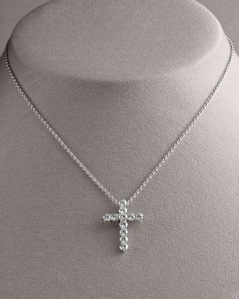 Diamond Cross Pendant Stylish Jewelry Accessories, Sapphire Necklaces, Cross Jewelry Necklace, Large Pendant Necklace, Cross Necklaces, Diamond Cross Necklaces, Roberto Coin, Diamond Cross Pendants, Diamond Cross