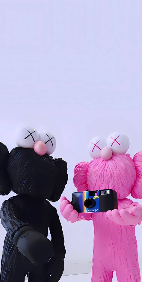 Kaws Discipline Wallpaper, Kaws 3d Wallpaper Pink, Hypebeast Aesthetic Wallpaper, Kaws Iphone Wallpaper Hd, Klaws Wallpapers, Bearbrick Wallpaper Iphone, Kaw Wallpaper, Pink Hypebeast, Ipad Lockscreen Wallpaper