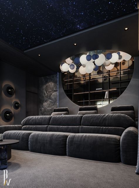 Cinema :: Behance Modern Hotel Room Design, Luxury Home Cinema Room, Neo Classic Villa, Modern Hotel Room, Home Theater Room Design, Theater Room Design, Home Cinema Room, Theater Design, Classic Villa