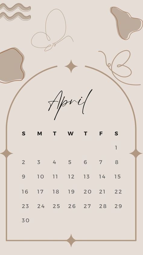 Aesthetic Calendar April 2023 #April2024Calendar #AprilCalendar, https://www.theworldaccordingtome.org/?- April Calendar 2024, April Calender, Easy Birthday Cards Diy, Different Styles Of Tattoos, Calendar April, Header Ideas, April Calendar, Aesthetic Calendar, Diy Photo Book