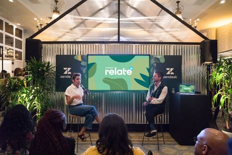 A story of how we tell (horticultural) stories - Zendesk Creative Collection - Medium Launch Event Ideas, Webinar Design, Concert Stage Design, Corporate Event Design, Presentation Design Layout, Event Booth, Conference Venue, Event Stage, Event Design Inspiration