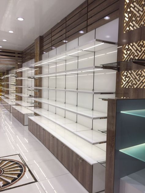 Showroom Counter Design, Store Counter Design, Retail Display Shelves, Shop Counter Design, Store Shelves Design, Grocery Store Design, Retail Store Interior Design, Retail Interior Design, Store Design Boutique