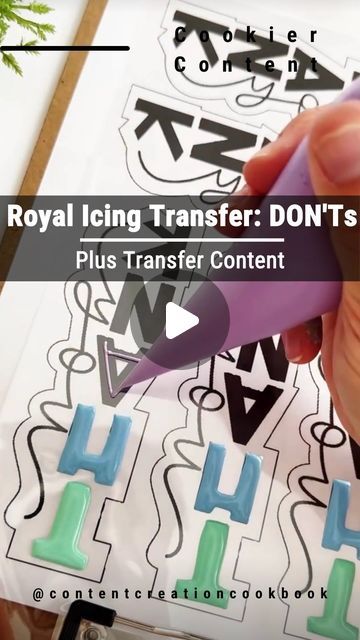 Bree | Cookie Content Coach | Icing Transfers...what NOT to do

These are things I've learned over time from "royally" messing up! 🤣 

(Comment SPRINKLED for a quick... | Instagram Rockstar Cookies, Cookie Transfers, Sweets Ideas, Icing Transfers, Edible Decorations, Icing Design, Icing Techniques, How To Make Icing, Royal Icing Transfers