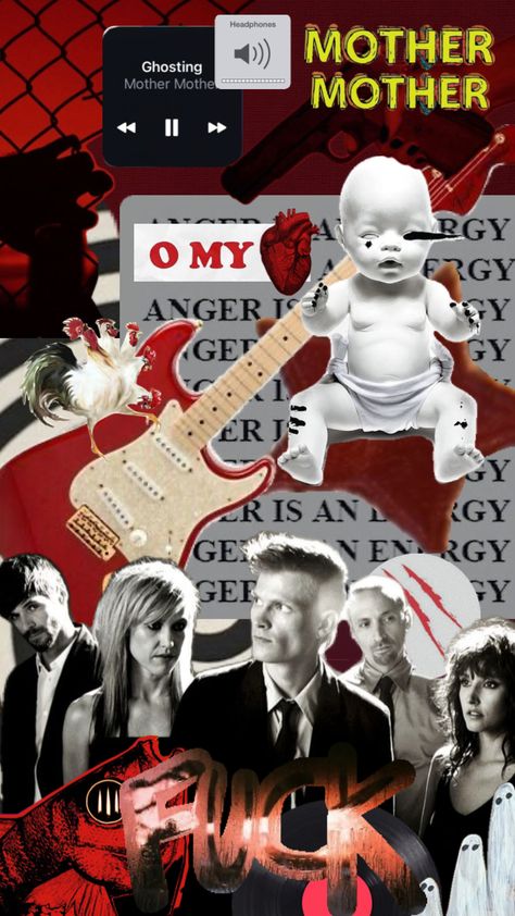 MotherMothwr #mothermother #guitar #music #rockmusic #inside #ohmyheart Mother Mother Wallpaper Band, Me And Your Mama Electric Guitar, Mother Mother Poster Band, How My Parents Hear My Music, Mother Mother Lyrics Aesthetic, Mother Mother Band, Unorganized Idea, Mother Images, Oh My Heart