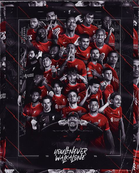 Football Team Poster, Football Event, Sport Flyer, Sport Posters, Liverpool Champions, Poster Sport, Sports Design Ideas, History Posters, Cricket Wallpapers