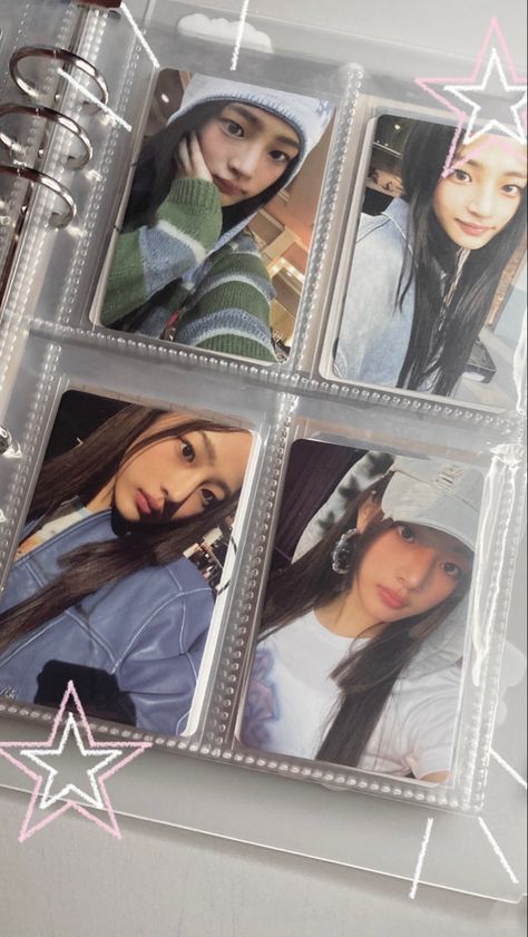 Photocard Deco, Kpop Cards, Photocard Collection, Minji Newjeans, Reasons To Be Happy, Kpop Merchandise, Pop Albums, New Jeans Style, Pop Collection