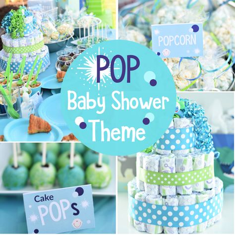 Easy Baby Shower Games, Ideas For Food, Winter Shower, Pop Baby Showers, Tootsie Pop, Baby Boy Shower Favors, Mom Party, Simple Baby Shower, Ready To Pop