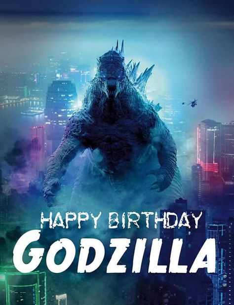 Light Tattoo, Laser Lights, Godzilla, Happy Birthday, Birthday, Movie Posters, Art, Film Posters