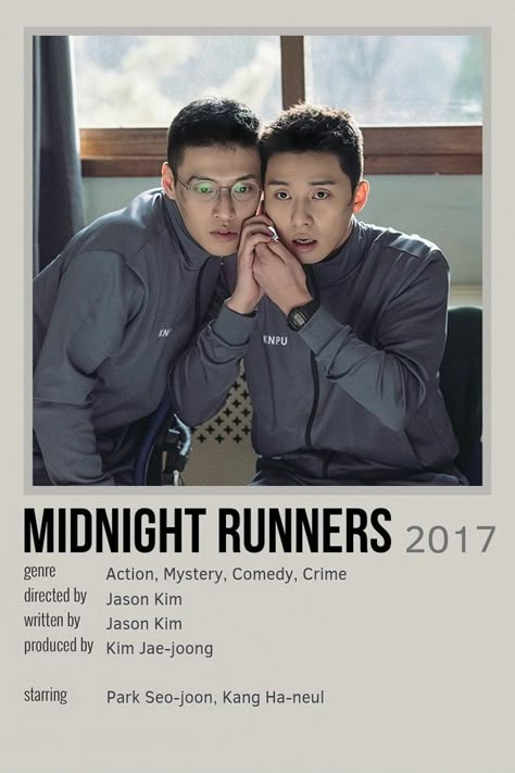 Kdrama Recommendation, Jason Kim, Midnight Runners, Korean Series, Korean Movies, Halloween Movie Night, Night Film, Kang Ha Neul, Drama Tv