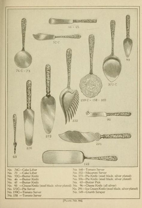 Dinning Etiquette, Sterling Silver Flatware Pattern, Table Setting Etiquette, Sterling Silverware, Antique Flatware, Table Etiquette, Food Tool, Flatware Patterns, Dining Etiquette