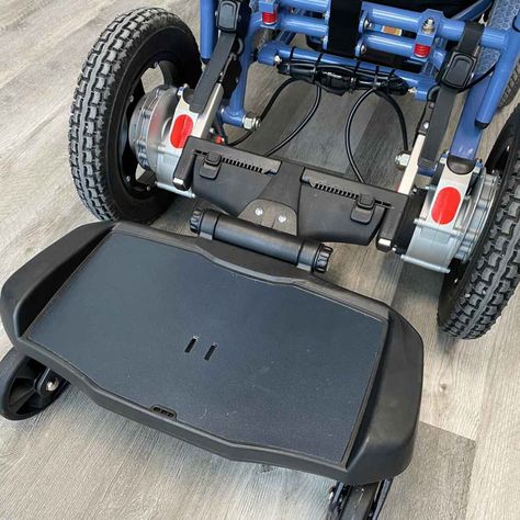 WeatherPROOF Accessories | FOLD & GO Electric Wheelchairs® Power Wheelchair Accessories, Wheelchair Ramp Diy, Adaptive Equipment Diy, People In Wheelchairs, Wheelchair Exercises, Wheelchair Vehicles, Power Chair Accessories, Powered Wheelbarrow, Mobility Scooter Accessories