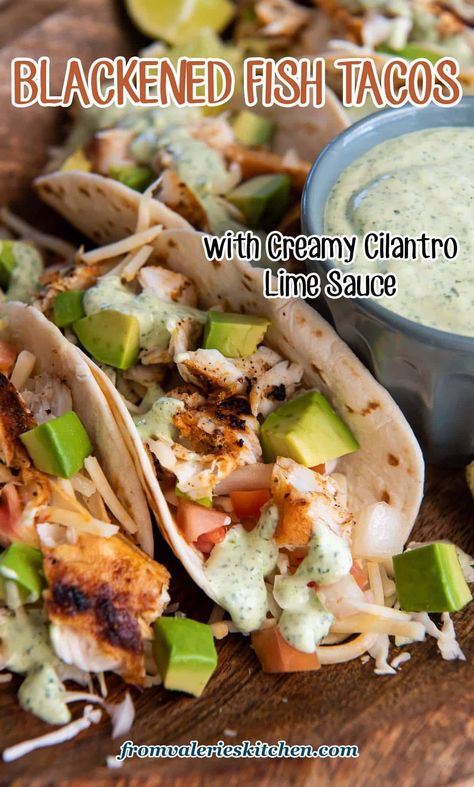 Fish Taco Dressing, Fish Tacos Toppings, Fish Taco Salsa, Cajun Fish Tacos, Red Fish Tacos, Sole Fish Tacos, Pan Seared Fish Tacos, Whitefish Tacos, Low Carb Fish Tacos