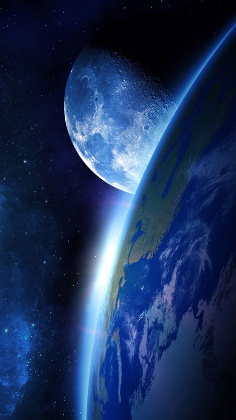 Outer Space Wallpaper, Outer Space Planets, Amoled Wallpapers, Space Phone Wallpaper, Iphone Wallpaper Landscape, Earth And Space Science, Wallpaper Earth, Planets Wallpaper, Space Artwork