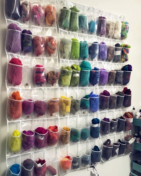 I run a backers-only discord server for my Patreon supporters called Wolfie’s World of Wool, and now I’m proud to also share Wolfie’s Wall… Wool Storage Ideas, Yt Studio, Wool Storage, Stim Board, Felt Storage, Wool Felting, Jewelry Studio, Discord Server, Needle Art