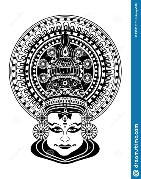 Kathakali Drawing, Kathakali Face, Phad Painting, Musical Instruments Drawing, Mural Art Design, Mask Images, Pencil Sketch Images, Art Sketches Doodles, Contemporary Art Canvas