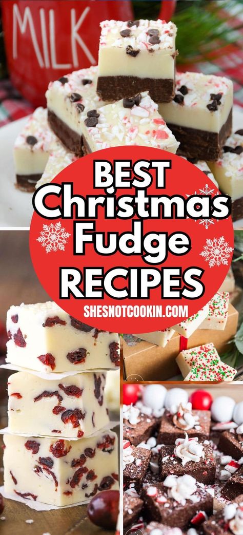 What To Bring To Thanksgiving Dessert, Christmas Potluck Dessert Ideas, White Fudge Recipes, Sugar Cookie Fudge Recipe, Christmas Bake Sale Treats, No Bake Christmas Recipes, Christmas Desserts For Kids, Sugar Cookie Fudge, Best Dessert Recipes Ever