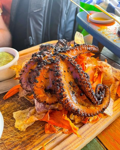 Char-grilled octopus and Tamarindo Mezcalita – the ultimate duo at @WachinangosCabo! 🐙🍹 Grilled Octopus, Tamarindo, June 19, Octopus, Lifestyle, On Instagram, Quick Saves, Instagram