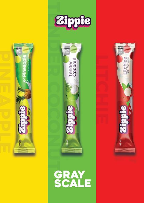 Zippie Ice Pops :: Behance Ice Candy Recipe For Business, Mouth Spray, Ice Candy, Candy Recipe, Illustration Photography, Ice Pops, Packaging Design Inspiration, Candy Recipes, Popsicles