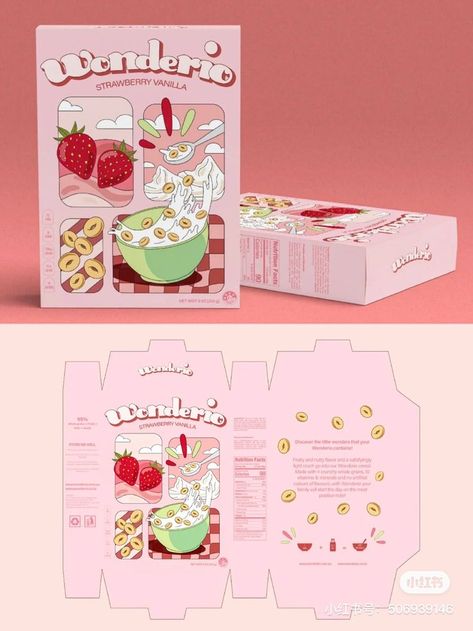 Box Packaging Design Creative, Cereal Packaging Design, Wheat Drawing, Packaging Design Creative, Graphic Designer Studio, Cereal Packaging, Packaging Template Design, طابع بريدي, Paper Toys Template