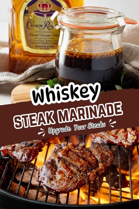 When it comes to grilling the perfect steak, a good marinade can make all the difference. Whiskey steak marinade adds a unique, rich flavor that enhances the natural taste of the meat. This guide will walk you through everything you need to know about making and using whiskey steak marinade to take your steaks to the next level. Whiskey Sauce For Steak, Whisky Marinade, Tenderizing Steak Marinade, Ribeye Steak Marinade, Easy Steak Marinade, Whiskey Steak, Best Steak Marinade, Steak Marinade Easy, Bourbon Steak