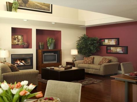 Burgundy Color Scheme Living Room – Burgundy Living RoomBurgundy CouchBurgundy RoomNavy Living RoomsLiving Room ColorsBurgundy WallsLiving Room IdeasColor Schemes DesignNavy Color Schemes. Build Your Brand: 20 Unique and Memorable Color Palettes to Inspire You – Fall Collection This palette has a traditional or antique tone to it. Blue Living Room WallsBlue And Brown Living RoomColour … Bedroom Burgundy, Maroon Living Room, Burgundy Bedroom, Maroon Walls, Burgundy Living Room, Burgundy Walls, Furnitur Ruang Keluarga, Red Living, Beige Living Rooms