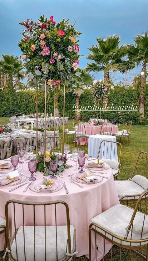 Girly Garden Party, Formal Garden Party, Debut Theme, Debut Party, 18th Birthday Party Themes, Spring Birthday Party, Debut Ideas, Garden Party Theme, Backyard Reception