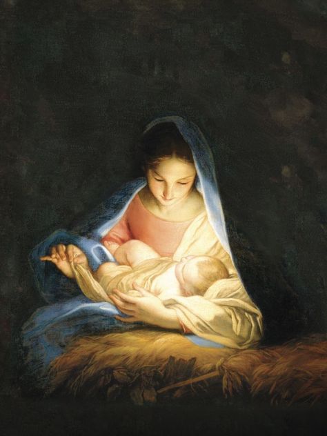 Downloads | Light the World 2022 Nativity Art, Christmas Devotional, Christmas Bible Verses, Mama Mary, Jesus Painting, Blessed Mother Mary, Art Light, Mary And Jesus, Birth Of Jesus