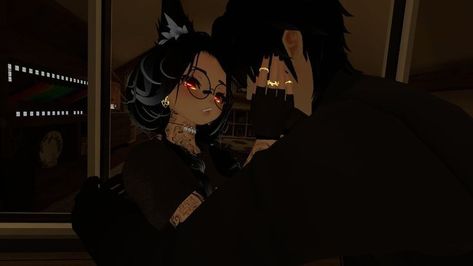 Vr Chat Couple, Vrchat Couple, Vrchat Avatar, Vr Anime, Vr Chat, Dragon Raja, Imvu Outfits Ideas Cute, Couple Pfp, Avatar Ideas