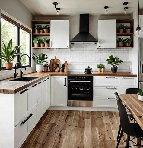 Model Dapur, Kitchen Remodel Inspiration, Remodel Inspiration, Kitchen Furniture Design, Kitchen Inspiration Design, Trendy Kitchen, Ideas Casa, Transitional Decor, Kitchen Inspo