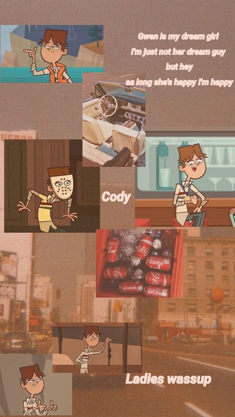 Cody Tdi Wallpaper, Island Wallpaper, Silly Guy, Disventure Camp, Drama Total, Girl M, Drama Island, Total Drama Island, Total Drama