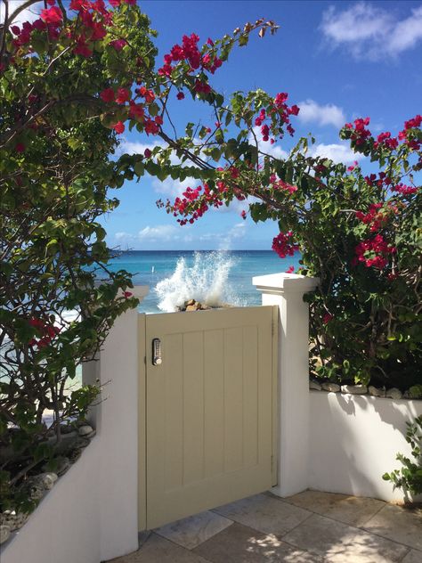 Beach Gate at Waterside, Paynes Bay Barbados St James Barbados, 20 Year Anniversary, Vacation Inspiration, Anniversary Trips, St James, Tropical Vacation, Barbados, Year Anniversary, Gate