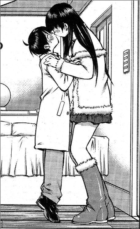 Genderbent Sugimoto, Kissing Tall And Short Reference, Tall Girl And Short Guy, Tall Girl Short Guy Manga, Taller Girlfriend, Tall Girl Short Guy, Image Spiderman, Anime Reccomendations, Anime Love Couple