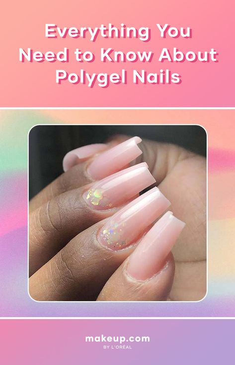 For a gorgeous, chip-free manicure and longer, stronger nails, polygel nails need to be your go to! This artificial nail enhancement blends the best of acrylic and gel nails for a mani that's both long-lasting and lightweight. Here's what you need to know about polygel nails courtesy of a celebrity manicurist, including DIY tips, how to remove them, and the right way to care for them. #nails #manicure #polygel #polygelnails #beautytips #nailinspo Poly Gel Diy, Nail Designs Polygel, How To Remove Polygel Nails, How To Apply Polygel Nails, Polygel Tips And Tricks, Short Polygel Nail Ideas, Polygel Nail Extensions, Poly Gel Nail Ideas, Polygel Nails Ideas