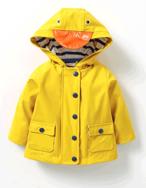 Duckling Coat Boden Toddler Raincoat, Toddler Coat, Babies Stuff, Boden Kids, Miniature Dress, Baby Coat, Yellow Duck, Baby Style, Striped Jersey