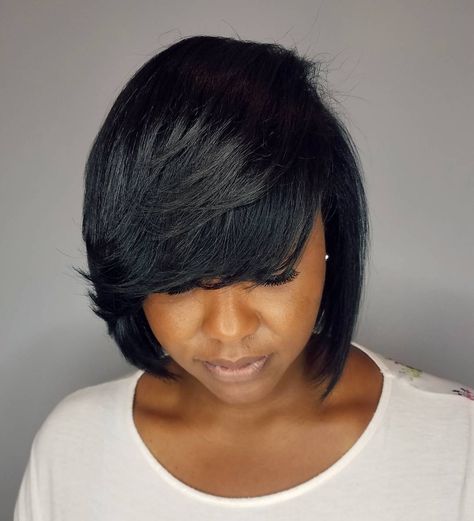 Bob Hairstyles For Black Women, Bobbed Hairstyles With Fringe, Black Bob Hairstyles, Tan Skin Blonde Hair, Trendy Bob Hairstyles, Hair Adviser, Bob Hairstyles For Thick, Long Face Hairstyles, Black Bob