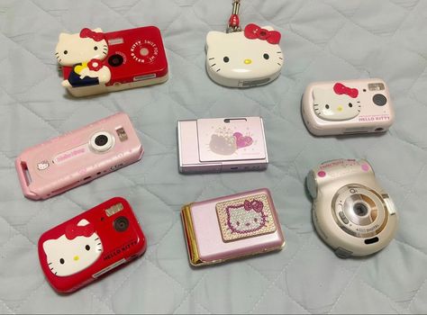 Hello Kitty Digital Camera, Sanrio Camera, Dr Items, Hello Kitty Camera, Y2k Camera, Aesthetic Sanrio, Kitty Aesthetic, Hawaii Summer, Bday Gifts