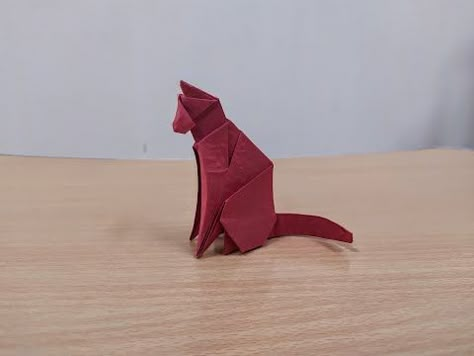 Paper Cat Craft Tutorial, How To Origami Step By Step, Origami Cat Step By Step, Origami Cat Tutorial Step By Step, Origami Patterns Step By Step, Orgamini Step By Step, Orgamini Easy Step By Step, Origami Art Step By Step, Origami Animals Step By Step