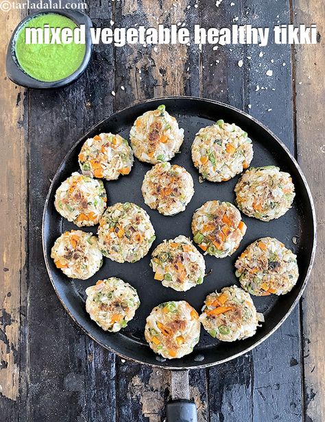 cauliflower oats tikki | vegetable oats tikki | healthy cauliflower cutlet for weight loss | Cauliflower Oats, How To Make Cauliflower, Veg Snacks, Calorie Count, With Mashed Potatoes, Healthy Substitutions, Chaat Masala, Indian Snack Recipes, Amazing Images