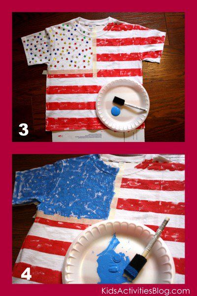 diy 4th of july flag shirt Diy 4th Of July Shirts, 4th Of July Shirts, Shirt Tutorial, Patriotic Crafts, Fourth Of July Shirts, American Flag Tshirt, 4th Of July Celebration, Sweet Summertime, Patriotic Holidays