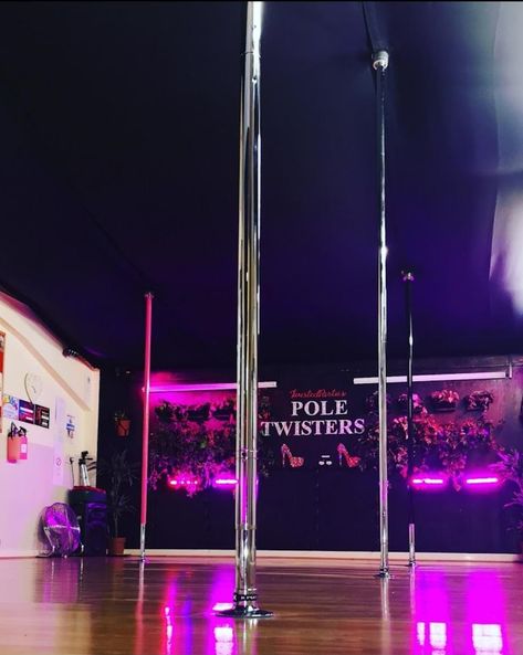 Check out our beautiful pole studio. We offer fun & friendly dance lessons, courses, parties & room hire. Cardiff pole school would love to see you here! Pole Dancing Class, Pole Dance Studio, Pole Classes, Learning A New Skill, Roller Disco, Fitness Classes, Learn A New Skill, Dance Lessons, Pole Fitness