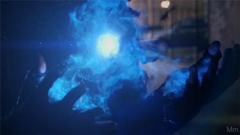 Avengers Fanfic, Dr Marvel, Under Your Spell, Blue Magic, Power Colors, Magic Aesthetic, Magic Powers, Fantasy Aesthetic, Aesthetic Gif