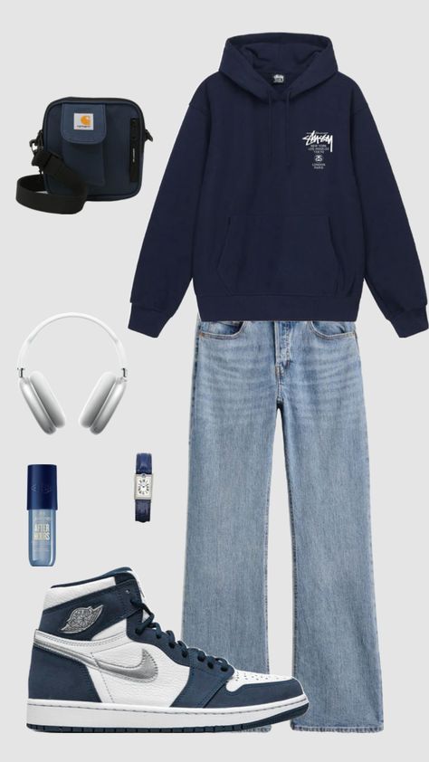 Outfit inspo #outfitinspo #vintage #beauty #vibes #outfit #nike #navy Vibes Outfit, Outfit Nike, Beauty Vibes, Vintage Beauty, Navy Blue, Energy, Nike, Navy, Sneakers