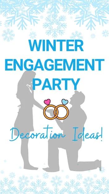 Winters are one of the best season to get engaged. So if you are also looking to get engaged in winters then you must be finding some exciting ideas for your party decoration. So can find a lot of ideas for your engagement party decoration in this blog. Must Read and try! #winter #engagement #decorations #ideas #parties #celebrations #balloons #theme #hacks #supplies #fun #love #DIY Holiday Engagement Party Ideas, Christmas Themed Engagement Party Ideas, Theme For Engagement Party, Open House Engagement Party, Christmas Time Engagement Party, Engagement Party Winter Theme, Engagement Party Ideas Christmas, Winter Theme Engagement Party, Engagement Party Themes Winter