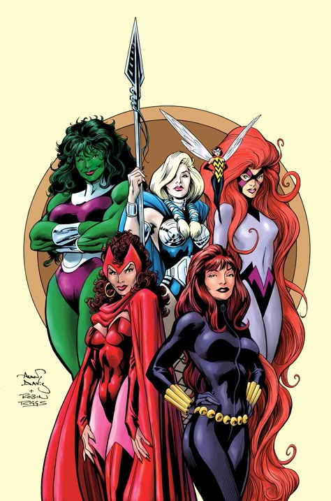 Marvel Women by Alan Davis & Robin Riggs Marvel Heroines, Women Of Marvel, Comic Book Artwork, Uncanny X-men, Marvel Comic Character, Marvel Comic Universe, Marvel Entertainment, Comics Girls, Marvel Girls