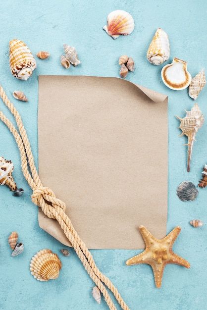 Blank paper sheet with nautical rope Fre... | Free Photo #Freepik #freephoto #flat-lay #top-view #blank-paper #paper Summer Beach Wallpaper, Baby Photography Backdrop, Print Design Template, Baby Boy Newborn Photography, Paper Fish, School Murals, Stationary Paper, Stone Gallery, Nautical Rope