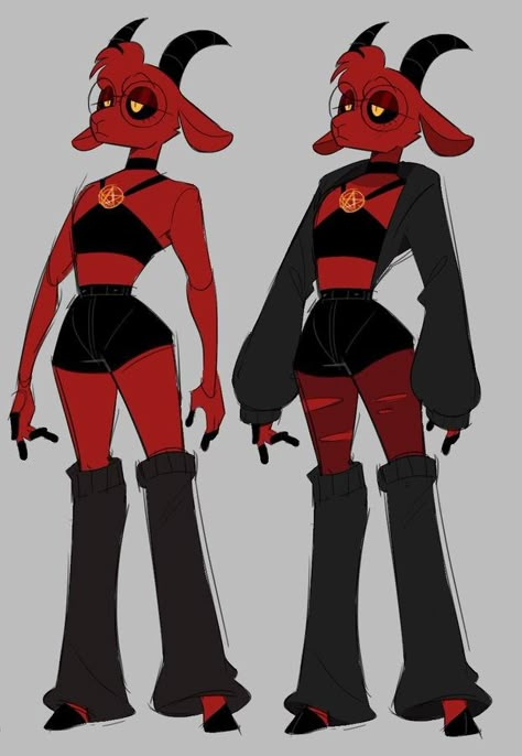 Bug Enthusiast 🪲🌈 en X: "Junior gets a redesign too! https://t.co/cctSo4nRnj" / X Demon Clothes, Bug Enthusiast, Fem Boy Outfits, Cartoon As Anime, Creature Artwork, Comic Style Art, Indie Art, Demon Art, Superhero Design