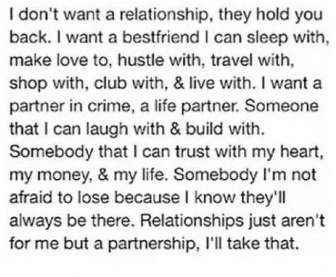 Relationship vs. partnership Well Hello There, Friends With Benefits, Relationship Rules, Boyfriend Quotes, Life Partners, Hello There, A Relationship, Fact Quotes, Real Talk