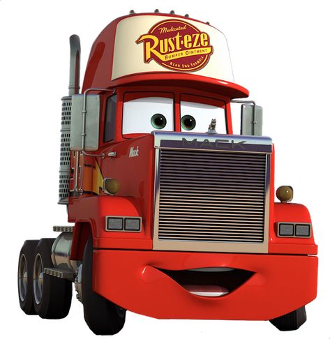 Cars Cartoon Disney, Semi Trucks Interior, Disney Cars Movie, Mater Cars, Car Gif, Disney Cars Party, Cars Party, Cars Characters, Trucks Birthday Party