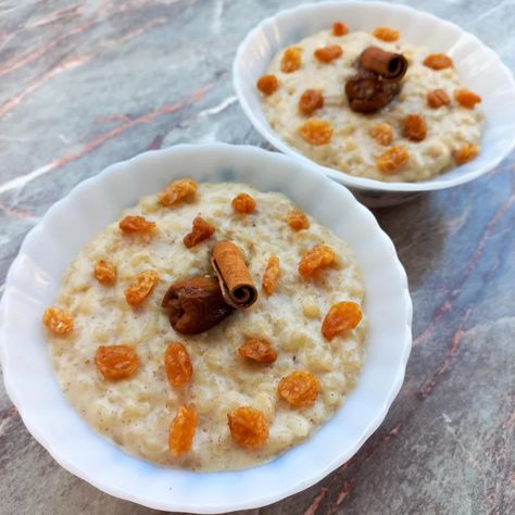 Sugar Free Egyptian Rice Pudding With Date and Cinnamon ( Roz Bel Laban) : 3 Steps (with Pictures) - Instructables Egyptian Rice, Egyptian Desserts, Rice Dishes Recipes, Rice Pudding Recipe, Egyptian Food, Sorbet Recipes, Rice Pudding, Sugar Free Desserts, Natural Sweeteners